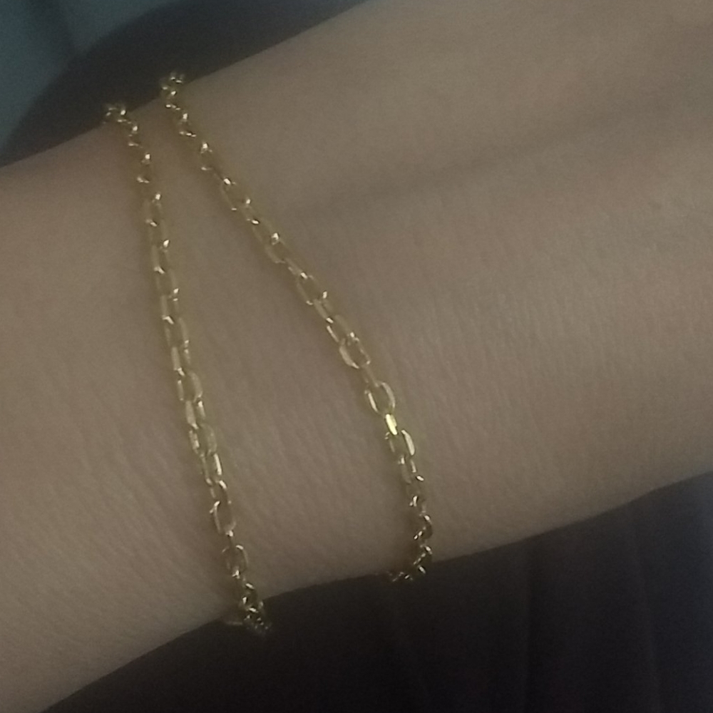 8.6gram 14k yg chain